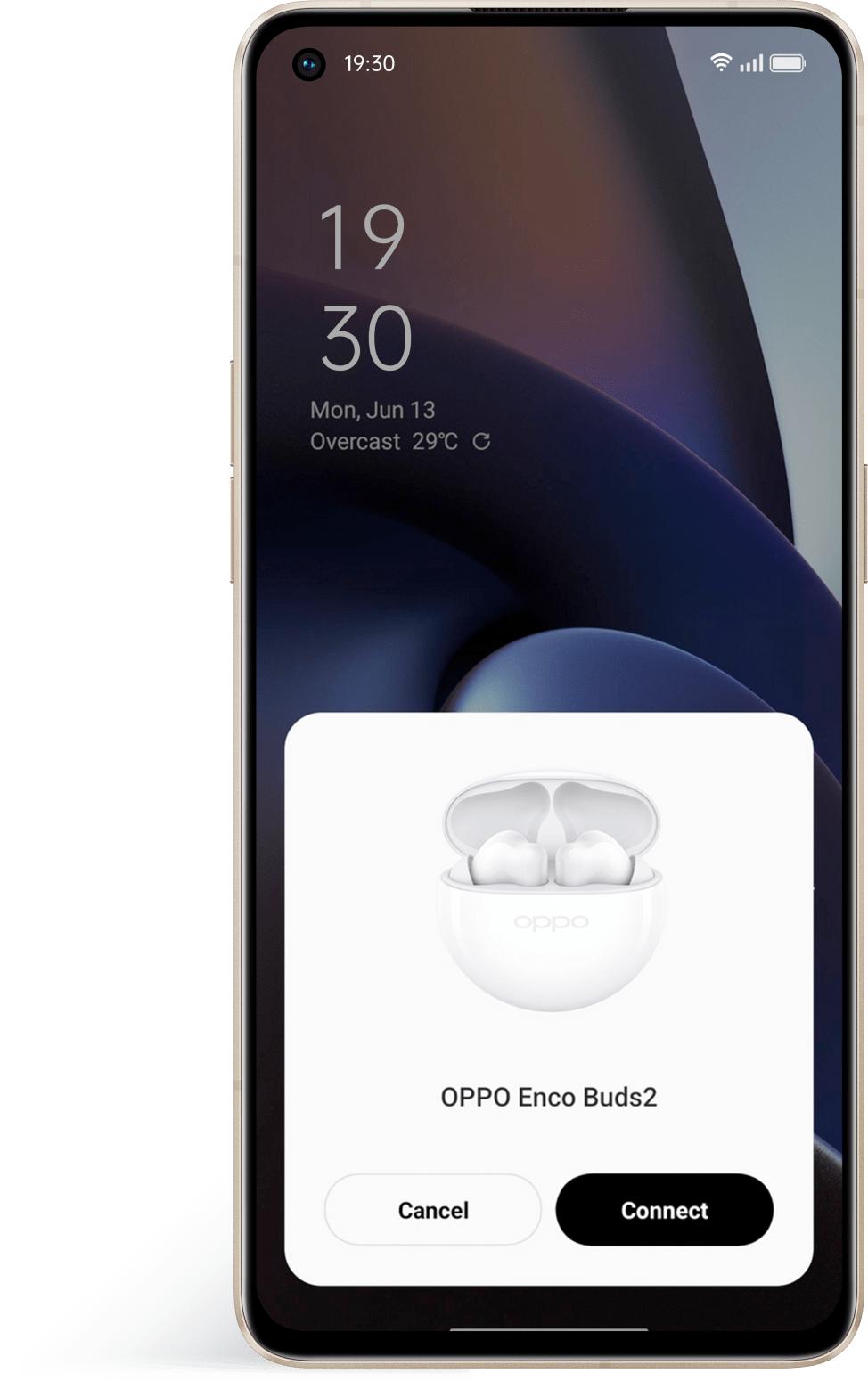 OPPO Enco Buds2 Open Up Flash Connect